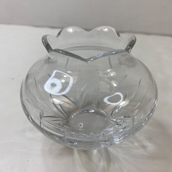 Set of 2 Mikasa Petit Points Cut Crystal Votive Vase Candle Holders - Picture 5 of 10